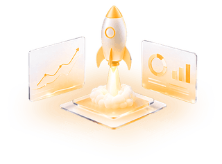Public debut milestone celebration for a crypto trading platform